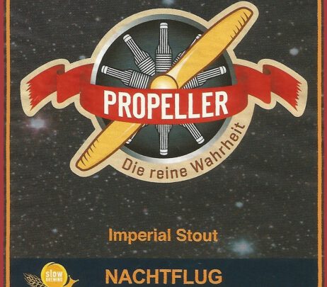 Nachtflug Imperial Stout van de Duitse brouwerij Propellor