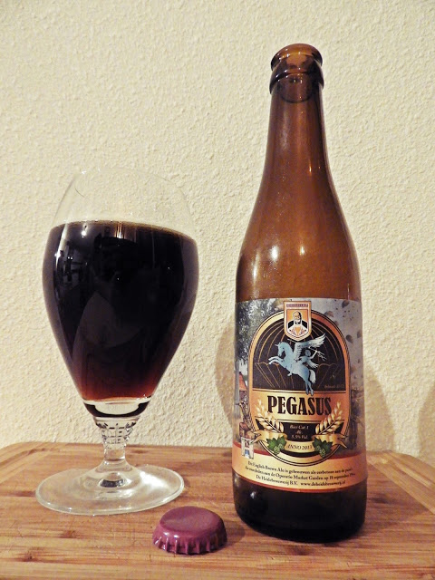 Pegasus het bier van de heidebrouwerij met een historisch tintje op FSOM. 