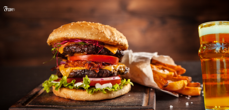 de bierburger in het receptenboek van fsom magazine