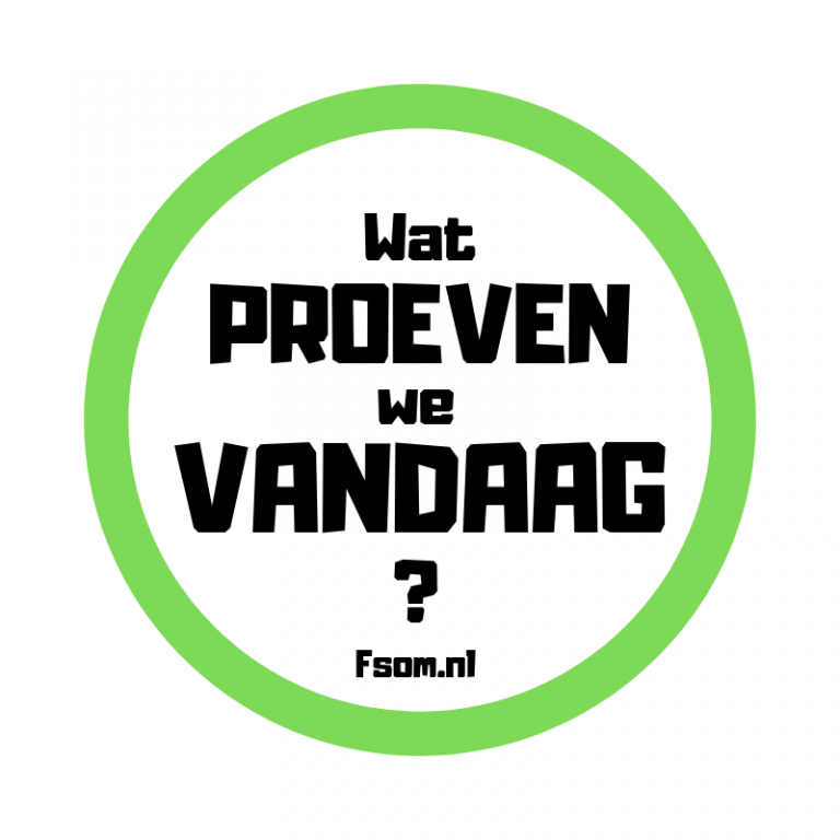 Wat proeven we vandaag? Bier proeven bij FSOM