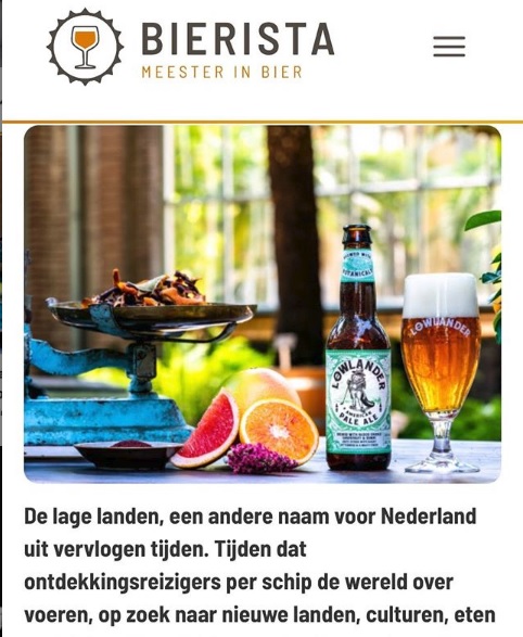 De Proefessor en zijn eerste speciaalbiertje op FSOM. FSOM.nl Ook is hij actief als redacteur bij Bierista!