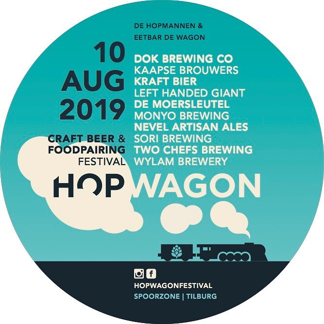 Hopwagon het Craftbeer en Foodpairing festival in Tilburg
