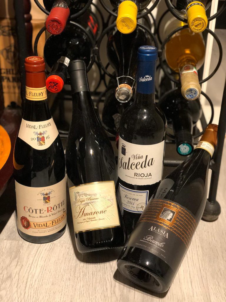 collectie wijnen op fsom the bright side of wine