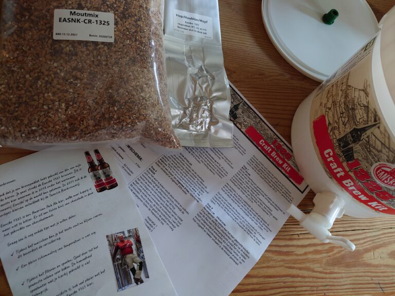 zelf bier brouwen aan de slag met de 1325 van eanske bij braumarkt met thedutchbeerdad op fsom