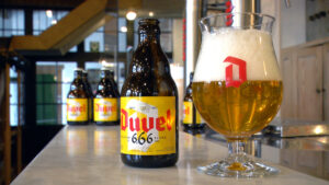 Duvel moortgat viert haar 150ste verjaardag met een duivels biertje. fsom.