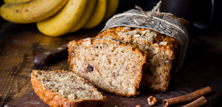 Gruwelijk lekker recept voor bananenbrood bij fsom