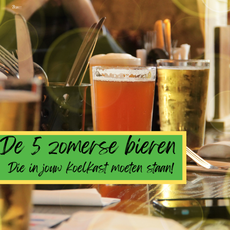 vijf zomerse bieren die in jouw koelkast thuis horen!