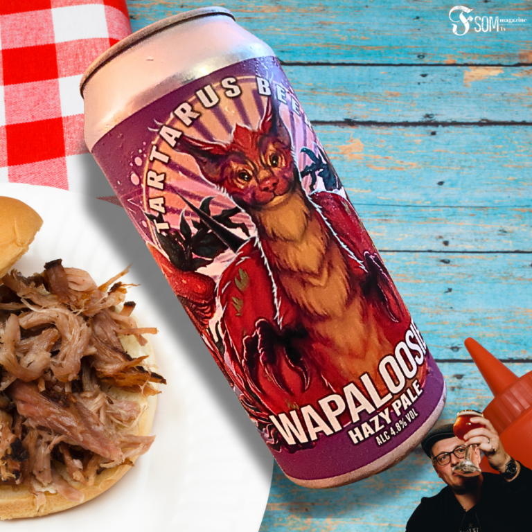 Pulled Prok van de BBQ met Wapaloosie van tartarus Beers bij FSOM door TheDutchBeerDad