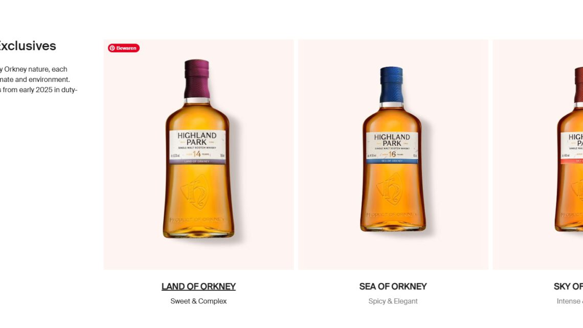 Highland Park Travel Exclusives: Een Verre Reis in de Wereld van Whisky