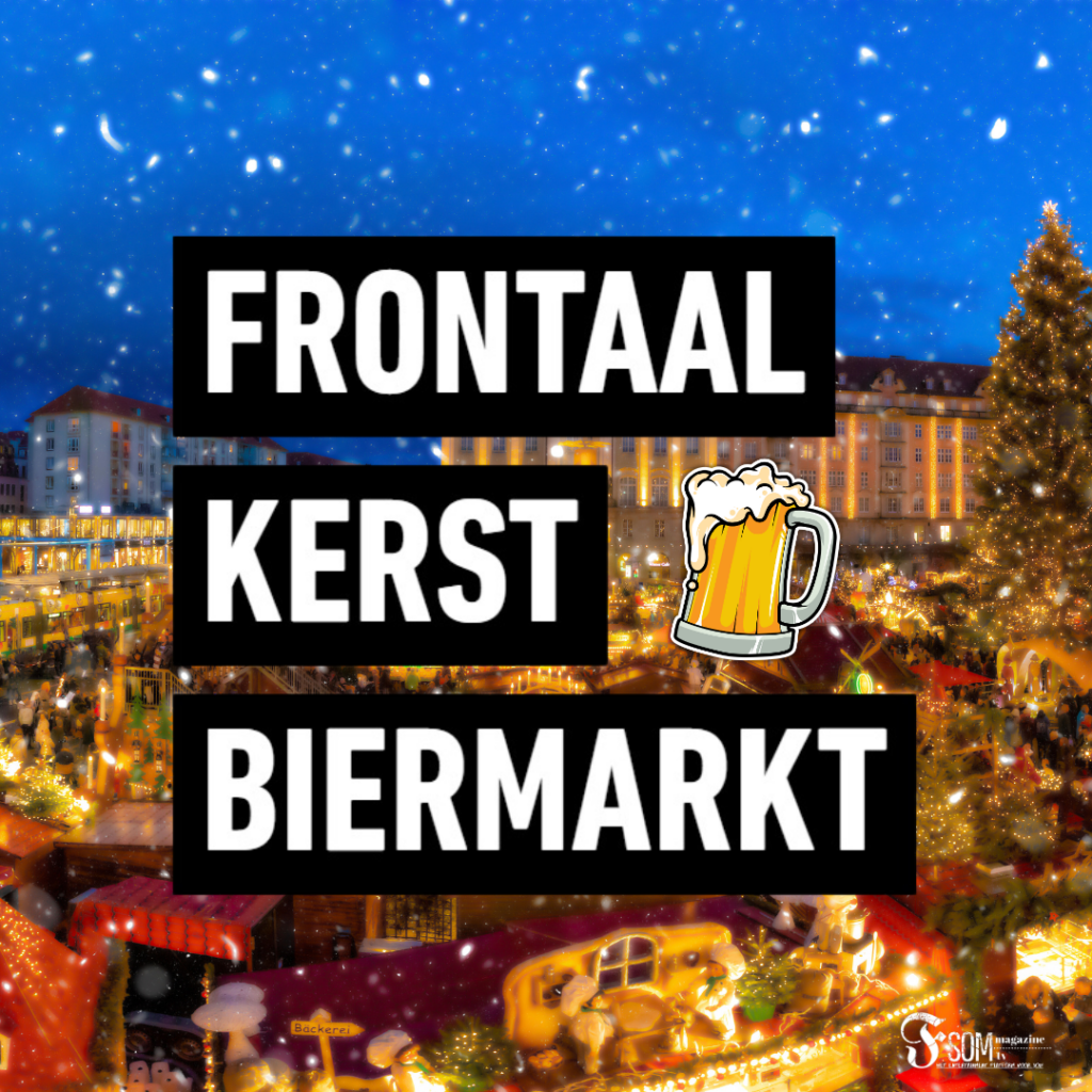 Kerstbiermarkt gezelligheid en kerstsfeer bij frontaal