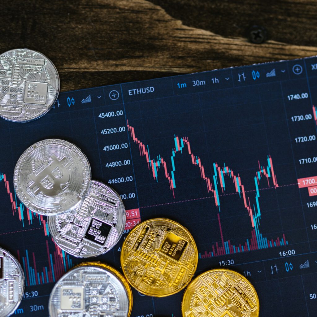 Bitcoin in de cryptowereld bij fsom
