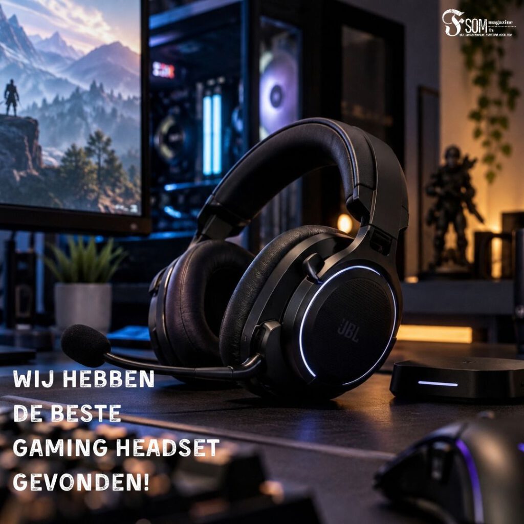 p zoek naar de beste gaming headset voor PC? FSOM kiest de JBL Quantum 950 Wireless en legt uit waarom deze premium headset zijn prijs waard is.